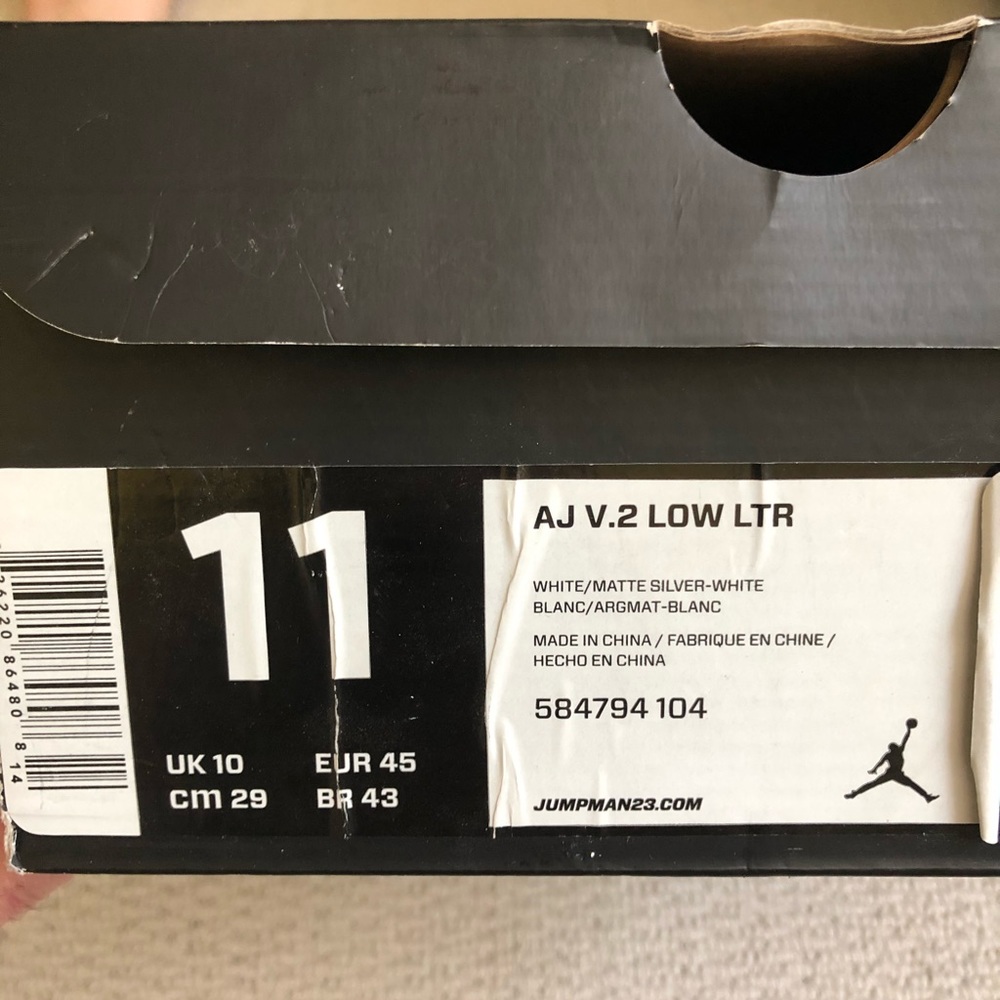 White Mens Air Jordan